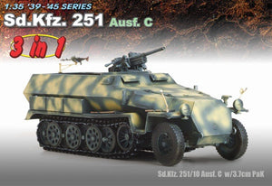 Dragon 6224 Sd.Kfz.251/10 ausf. C 3 w 1 1/35 – immagine 2