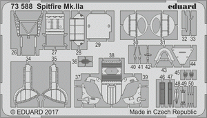 Eduard 73588 Spitfire Mk. IIa REVELL 1/72 – immagine 2