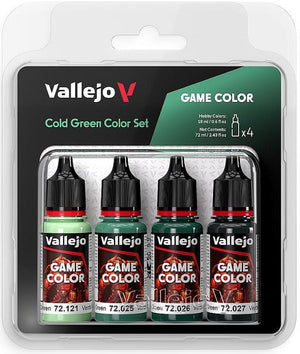 Vallejo 72383 Game Color Cold Green Color Set 4x18ml