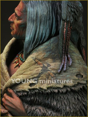 Young Miniatures YH1821 Blackfoot Raven Bearer 1/10 – imagen 10