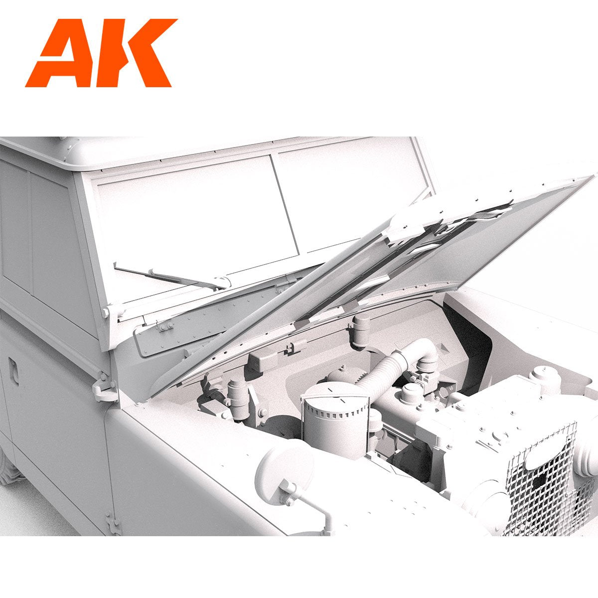 AK Interactive AK35013 LAND ROVER 88 SERIES IIA STATION WAGON 1/35 – imagen 8