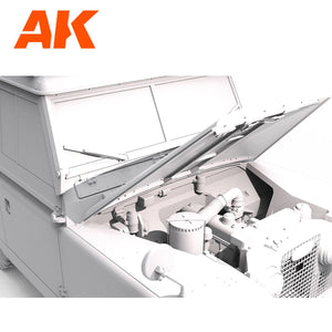 AK Interactive AK35013 LAND ROVER 88 SERIES IIA STATION WAGON 1/35 – imagen 8