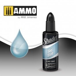 MUNITIONS de Mig Jimenez A.MIG 0860 SKY BLUE SHADER 10ML