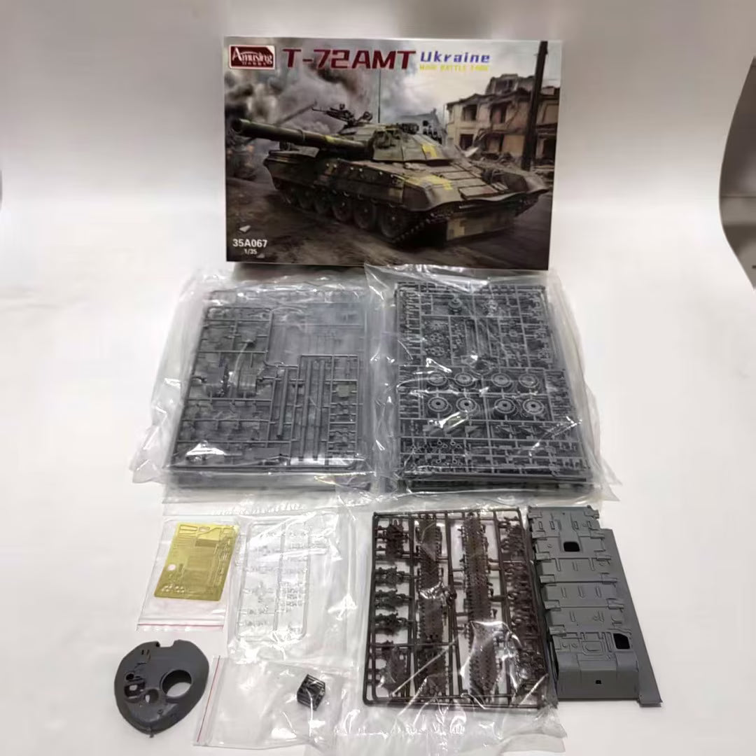 Amusing Hobby 35A067 T-72AMT - Ukraine Main Battle Tank 1/35 – immagine 5
