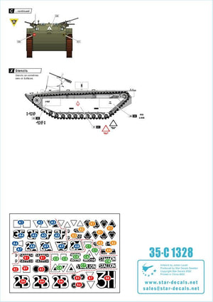 Star Decals 35-C1328 British LVT-2 Buffalo Mk II. LVT-2 and LVT(A)-2. Walcheren landings, Nijmegen and the Rhine crossing. 1/35 – imagen 3