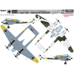 Great Wall Hobby S4820 Fw189A-1&amp;amp;A-2 /w &amp;quot;Nacht Jager&amp;quot; - &amp;quot;Sonderaktion Schneekufen&amp;quot; 1/48 – image 3