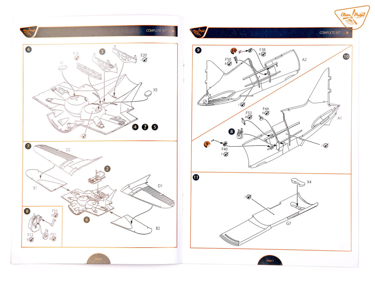 Clear Prop! CP4820 I-16 Type 5 In Finnish Service 1/48 – immagine 12