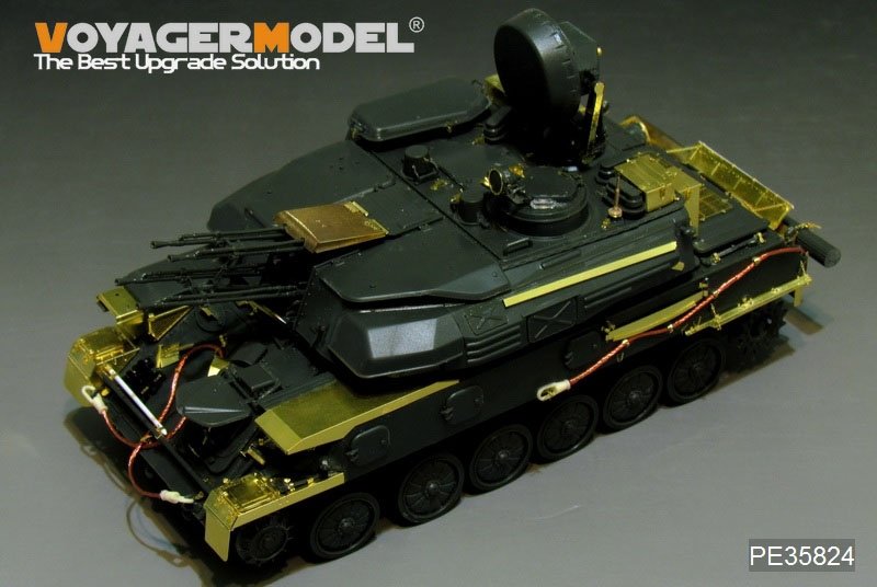 Maquette Voyager PE35824 ZSU-23-4 SHILKA russe moderne (pour MENG TS-023) 1/35 – image 4