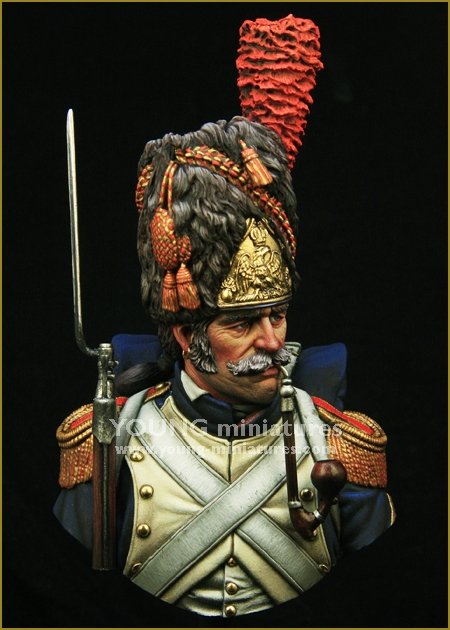 Young Miniatures YH1847 Grenadiers français de la Garde impériale 1/10 – image 8