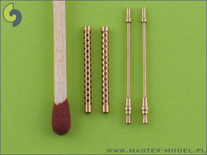 Master AM-32-002 German aircraft machine gun MG-17 barrels (2pcs) 1/32 – imagen 2