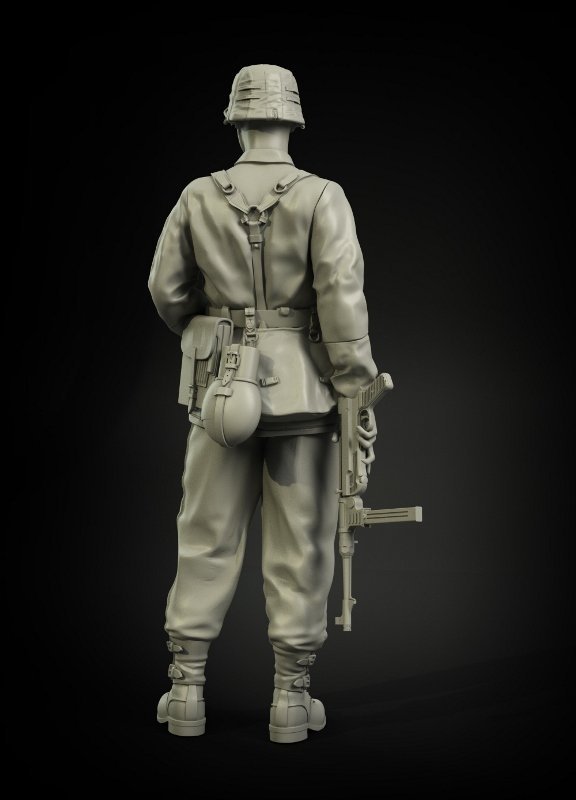 Panzer Art FI35-033 Waffen-SS NCO Normandy 44 1/35 – Bild 4
