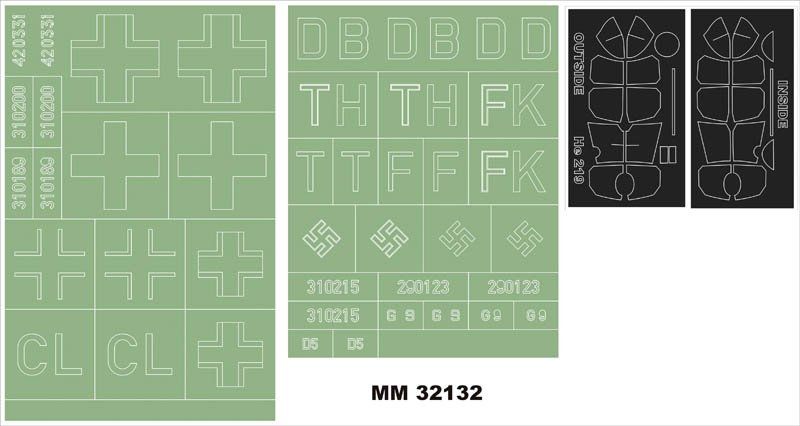 Montex MM32132 Heinkel He 219A-2/5/7 REVELL