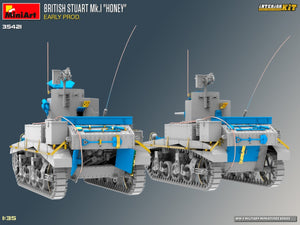 MiniArt 35421 BRITISH STUART MK.I HONEY EARLY PROD. INTERIOR KIT 1/35 – imagen 9