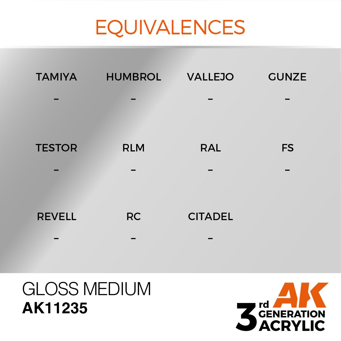 AK Interactive AK11235 GLOSS MEDIUM – AUXILIARY 17ml – Bild 3