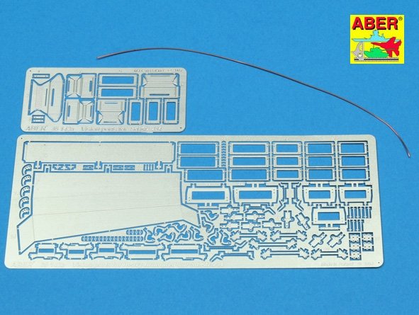 Aber 35142 Wizjery obserwacyjne do ciezkiego samochodu pancernego (ITA) 1/35