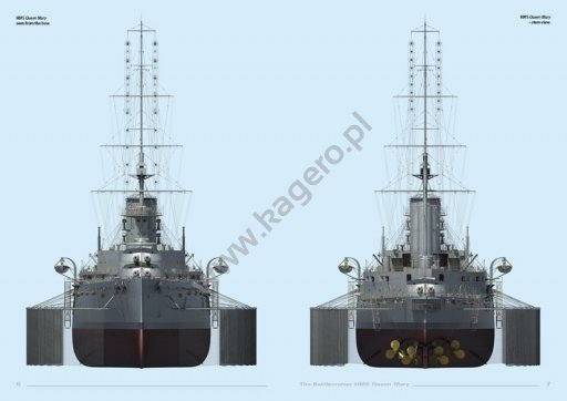 Kagero 16012 The Battlecruiser HMS Queen Mary EN – imagen 2