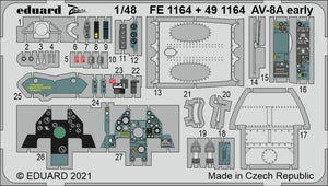 Eduard BIG49289 AV-8A early KINETIC 1/48 – immagine 5