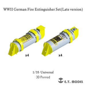 E.T. Model P35-226 WWII German Fire Extinguisher Set(Late version) (Universal) 1/35