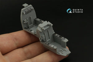 Quinta Studio QDS-48362 AH-64D 3D-Printed &amp;amp; coloured Interior on decal paper (Hasegawa) (Small version) 1/48 – imagen 6