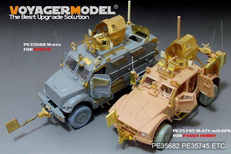 Voyager Model PE35745 Modern US M-ATV MRAP (For PANDA HOBBY 35001) 1/35 – imagen 4
