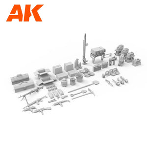 AK Interactive AK35006 IDF ACCESSORIES 1/35 – zdjęcie 2