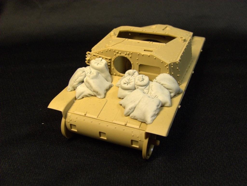 Panzer Art RE35-084 Sand armor for SPG “Semovente” (Tamiya Kit) 1/35 – imagen 4
