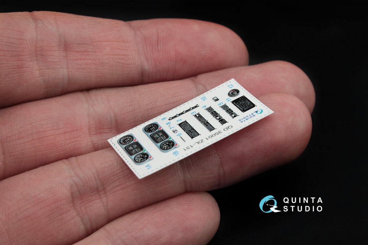 Quinta Studio QD35001 ZiL-131 Family 3D-Printed &amp;amp; coloured Interior on decal paper (for All kits) 1/35 – imagen 5