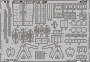 Eduard 48901 Ventura Mk. II undercarriage REVELL 1/48 – imagen 2