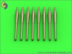 Master SM-700-042 British 4.7&amp;quot;/45 (120mm) QF Marks IX and XII barrels (8pcs) - British destroyer classes - A through N, O, Q through W and Tribal 1/700