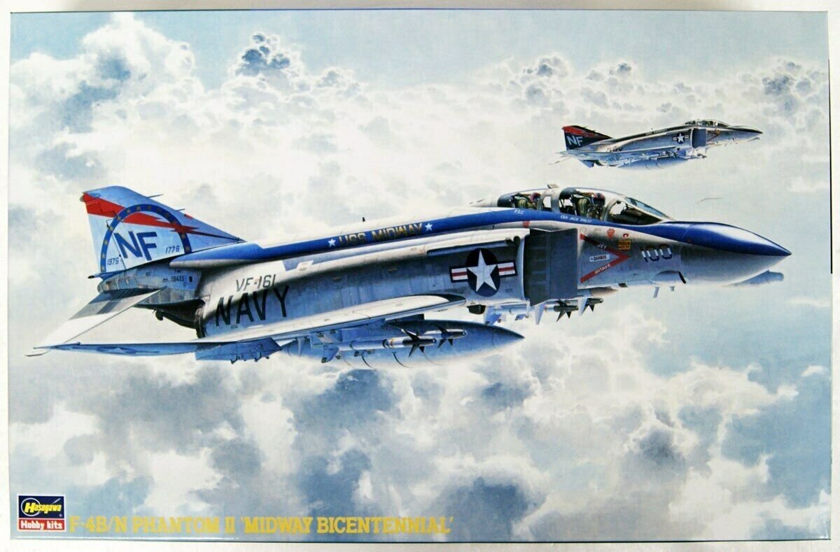 Hasegawa PT10 (07210) F-4B/N Phantom II "Midway Bicentennial" 1/48