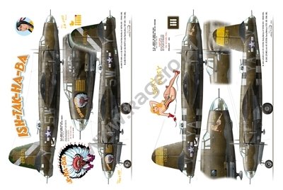 Kagero 19004 Martin B-26 Marauder &amp;amp; Douglas A-26 Invader in Combat over Europe EN/PL – imagen 6