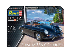 Revell 07043 Porsche 356 Cabriolet 1/16 – image 2