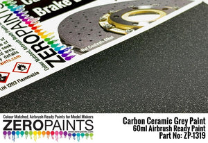 Zero Paints 1319-30 Grey Carbon Ceramic 30ML – zdjęcie 2