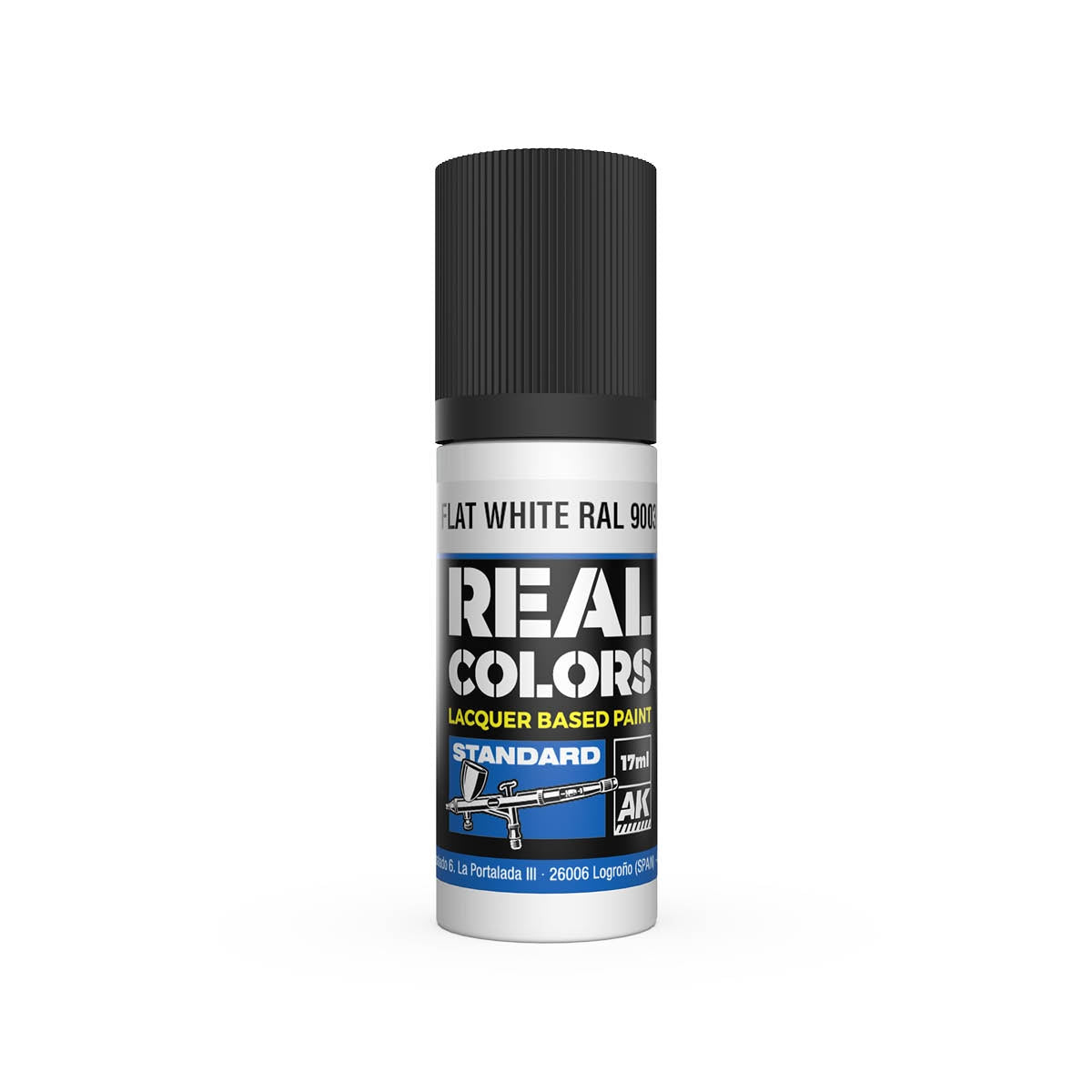 AK Interactive RC806 Flat White RAL 9003 17 ml – imagen 2