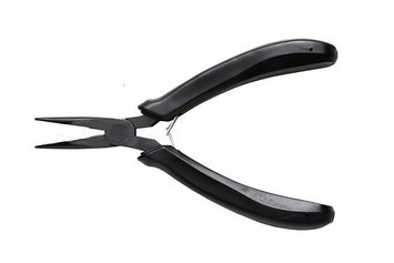 Pince à bec long à mâchoires lisses Excel Hobby Tools 70052 de 5 1/2 po