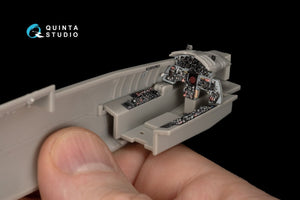 Quinta Studio QD48150 F-104S 3D-Printed &amp;amp; coloured Interior on decal paper (Hasegawa) 1/48 – Bild 3