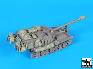 Black Dog T72111 M 109 A6 Paladin accessories set 1/72 – zdjęcie 2