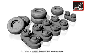 Armory Models AW48502 SEPECAT Jaguar wheels 1/48 – imagen 2