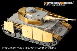 Maquette Voyager PE35409, char allemand Pz.Kpfw.IV Ausf.G de base avec lance-fumigènes, pour DRAGON au 1/35 – image 4