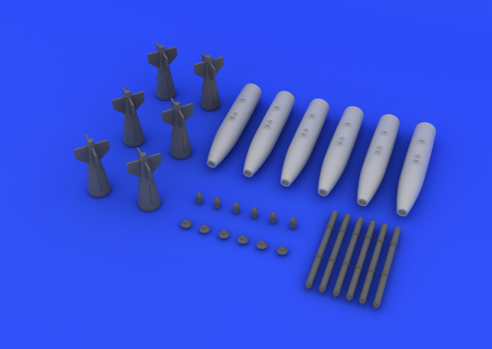 Eduard SIN648129 A-1 armament TAMIYA 1/48 – imagen 4