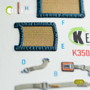 KELIK K35021 AH-1G COBRA - Décalcomanies 3D pour intérieur de maquette ICM au 1/35 – image 7