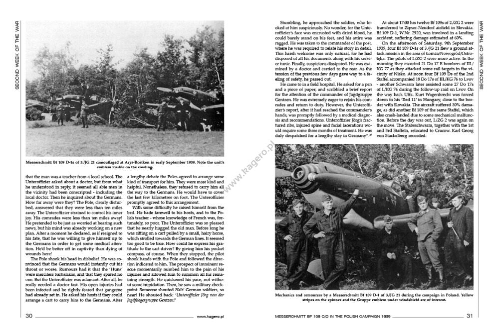 Kagero 12013 Messerschmitt Bf 109 C/D in the Polish Campaign 1939 EN – imagen 3