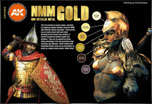AK Interactive AK11606 NMM (Non Metallic Metal) GOLD Set 6x17 ml – imagen 3