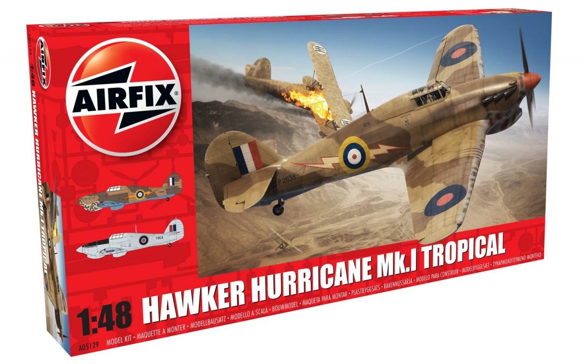 Airfix 05129 Hawker Hurricane Mk. I Tropical 1/48