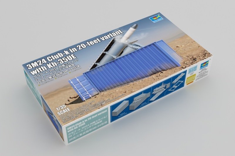 Trumpeter 01076 3M54 Club-k in 20-feet variant with Kh-35UE 1/35 – imagen 2