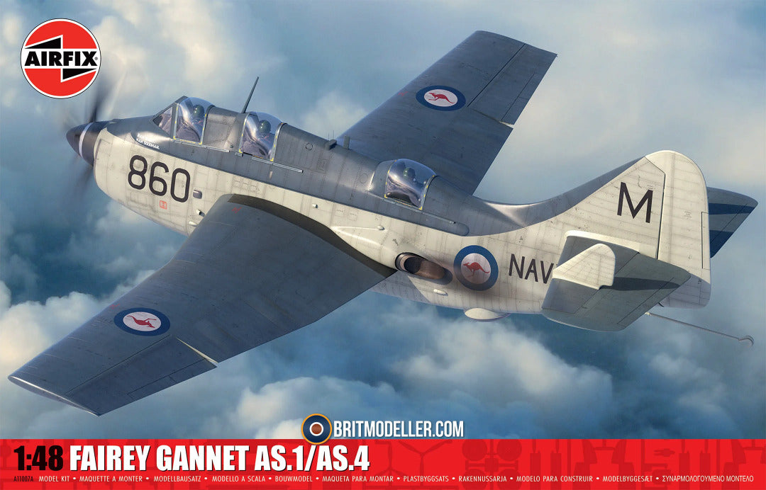 Airfix 11007A Fairey Gannet AS.1/AS.4 1/48