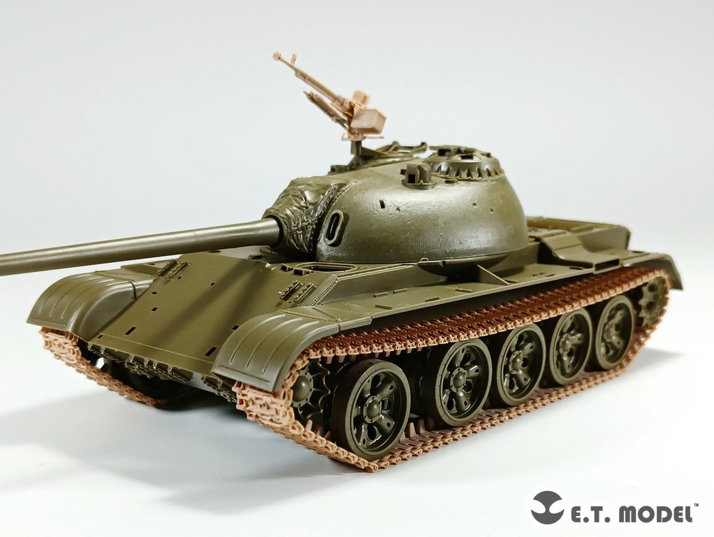 E.T. Model P35-054 Russian T-54/T-55/T-62 OMSh Workable Track Type.1 ( 3D Printed ) 1/35 – imagen 4