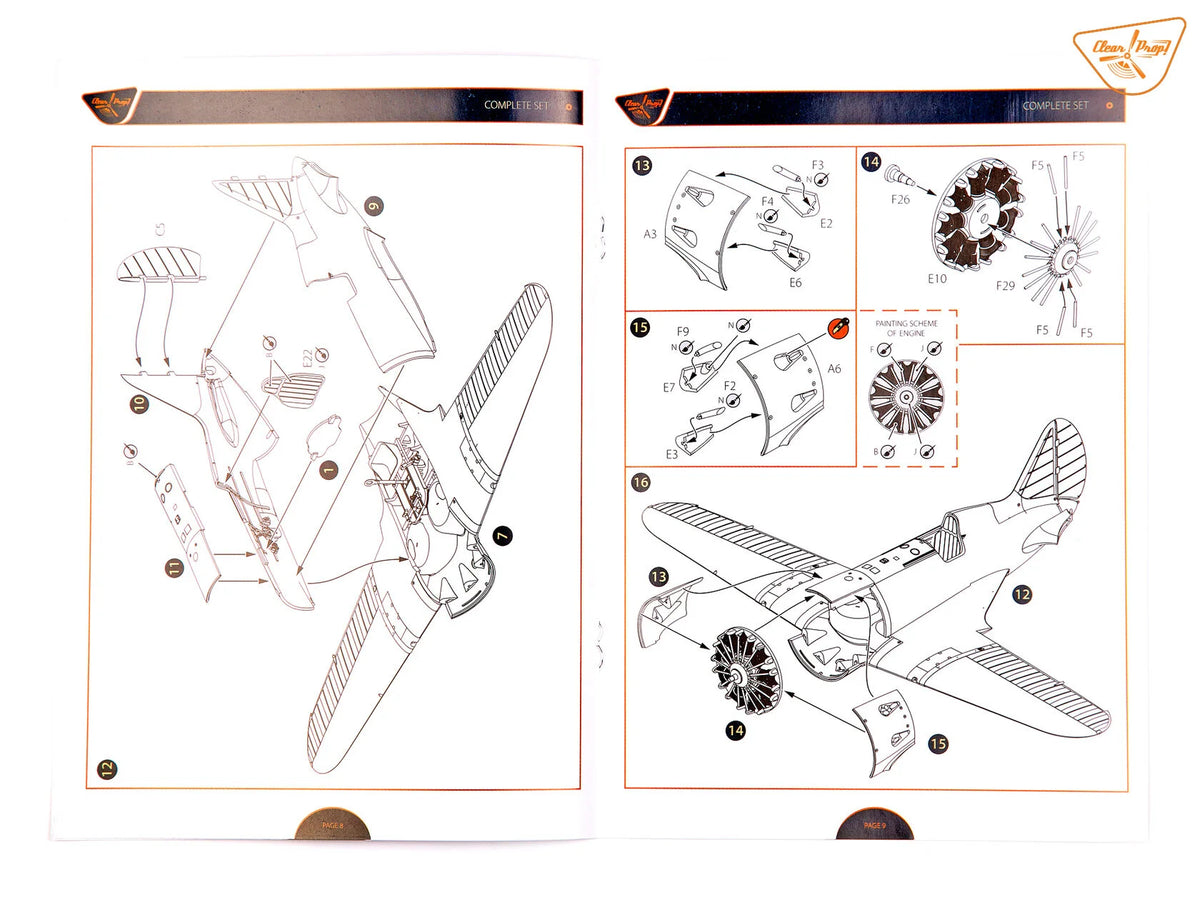 Clear Prop! CP4820 I-16 Type 5 In Finnish Service 1/48 – immagine 13