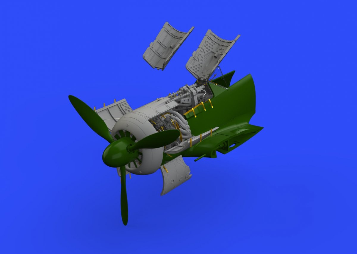 Eduard 648408 Fw 190A-5 engine &amp;amp; fuselage guns EDUARD 1/48 – imagen 2