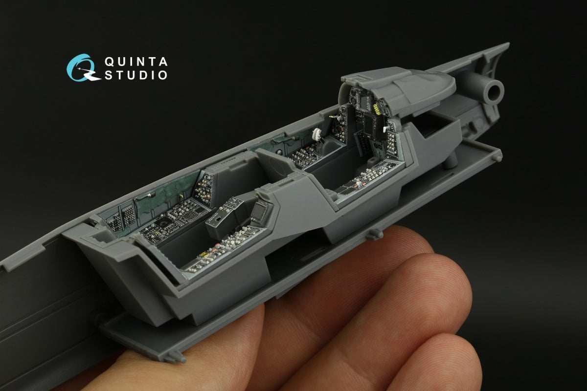 Quinta Studio QD48404 F-14B 3D-Printed &amp;amp; coloured Interior on decal paper (GWH) 1/48 – Bild 11